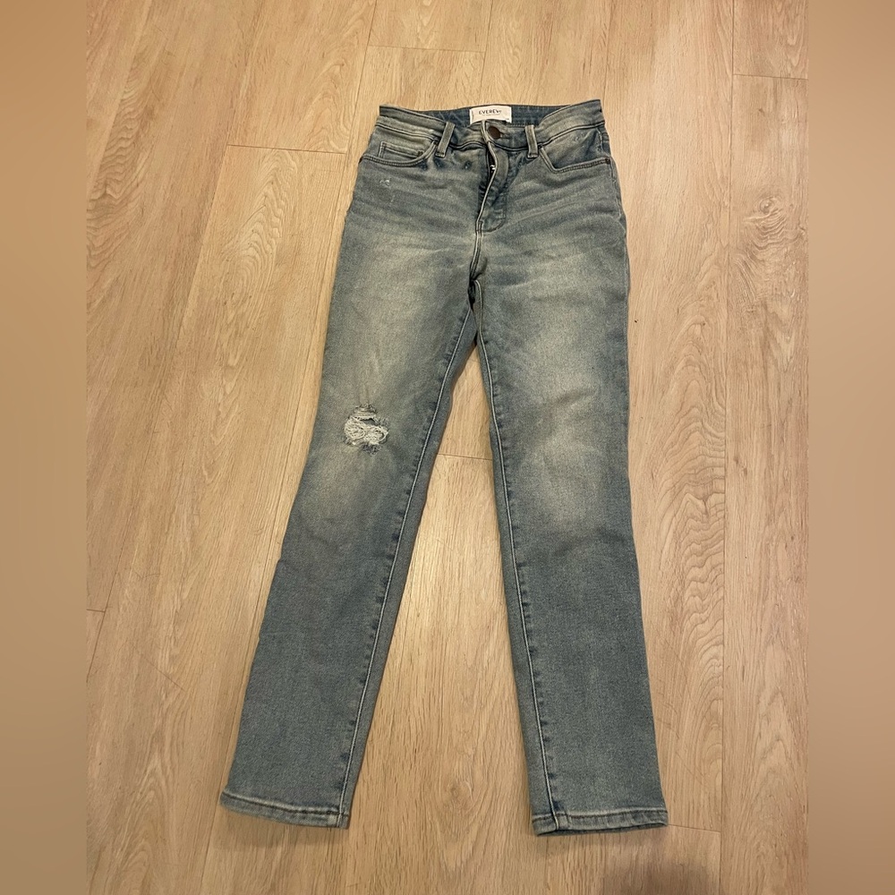 Everlane Ever Straight Jeans 24 - Picture 4 of 5